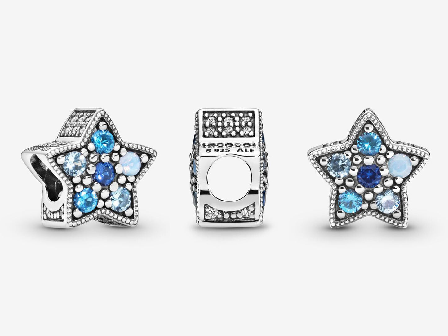 Bright Blue Starry Charm