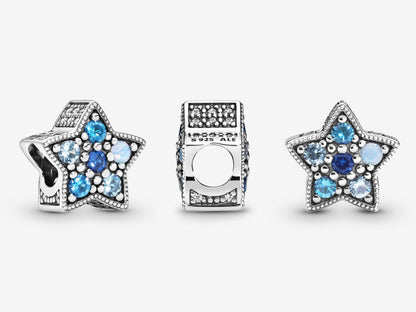 Bright Blue Starry Charm