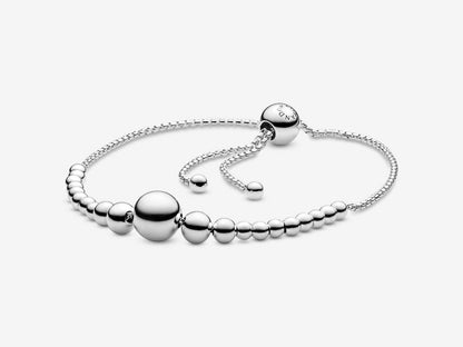 Skin-Hugging Bead String Bracelet