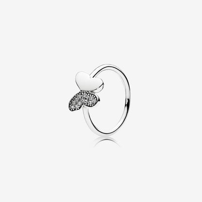 Butterfly Waltz Silver Ring