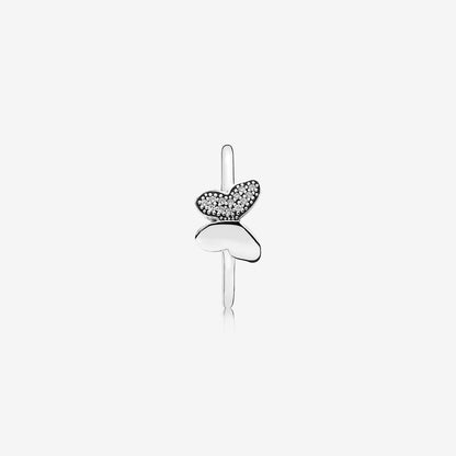 Butterfly Waltz Silver Ring