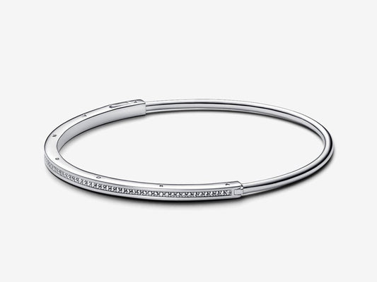 Silver Classic Bangle