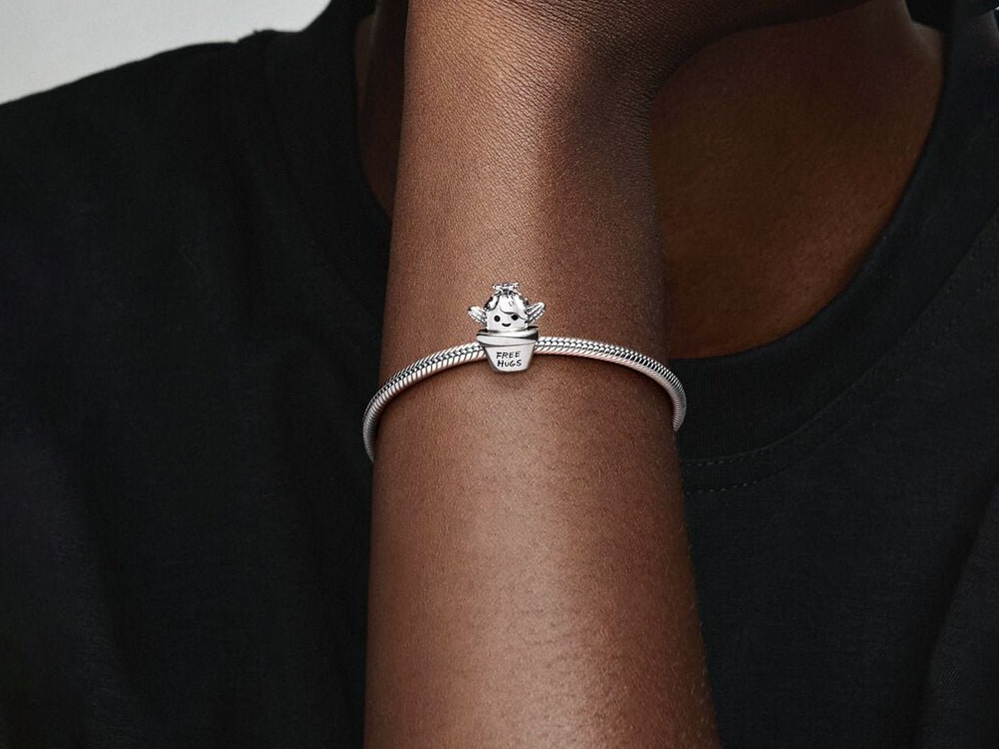 Cactus Hug Charm