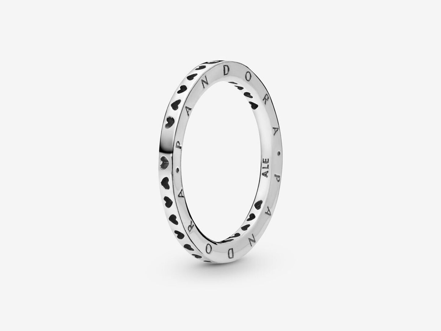 Logo and Love Details Ring