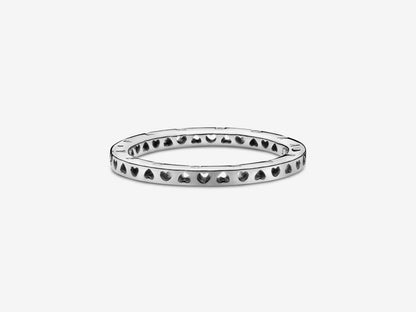 Logo and Love Details Ring