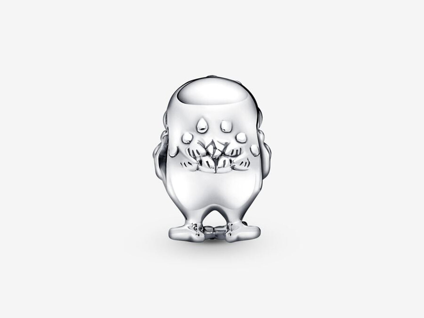 Blue Glass Chick Charm