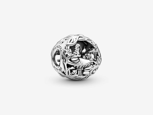 Cheshire Cat & Caterpillar Charm