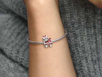 Chinese Lion Dance Charm