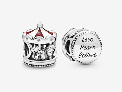 Christmas Carousel Charm
