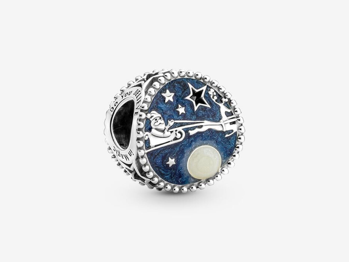 Christmas Eve Santa Charm