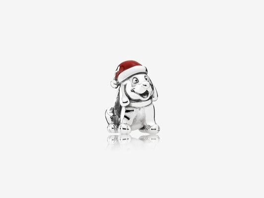 Christmas Pup Charm