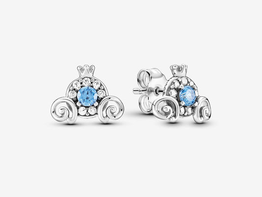 Cinderella Carriage Stud Earrings