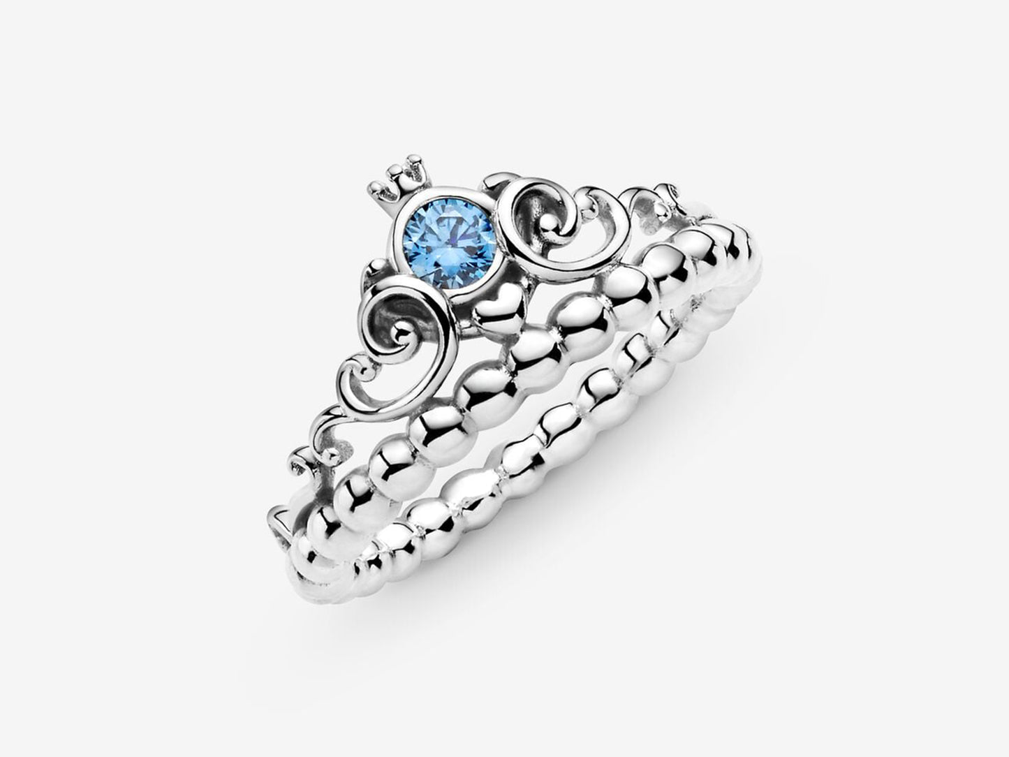 Cinderella's Blue Crown Ring