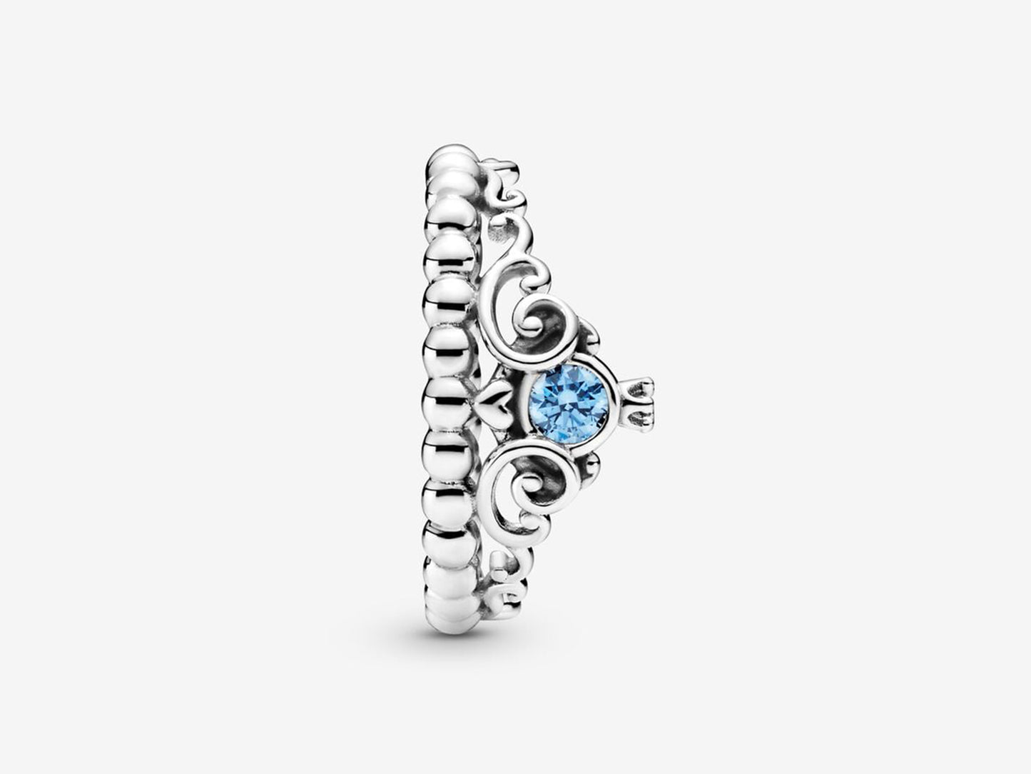 Cinderella's Blue Crown Ring