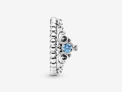 Cinderella's Blue Crown Ring