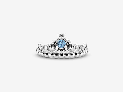 Cinderella's Blue Crown Ring