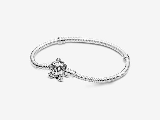 Disney Cinderella Pumpkin Coach Clasp Pandora Moments Bracelet