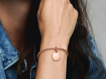 Engravable Round Tag Pendant