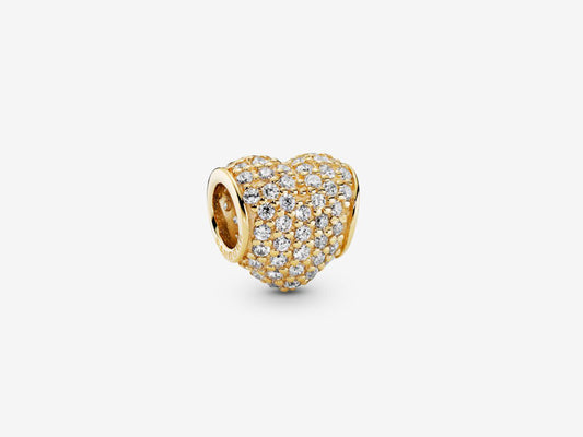 Classic Gold Heart Charm