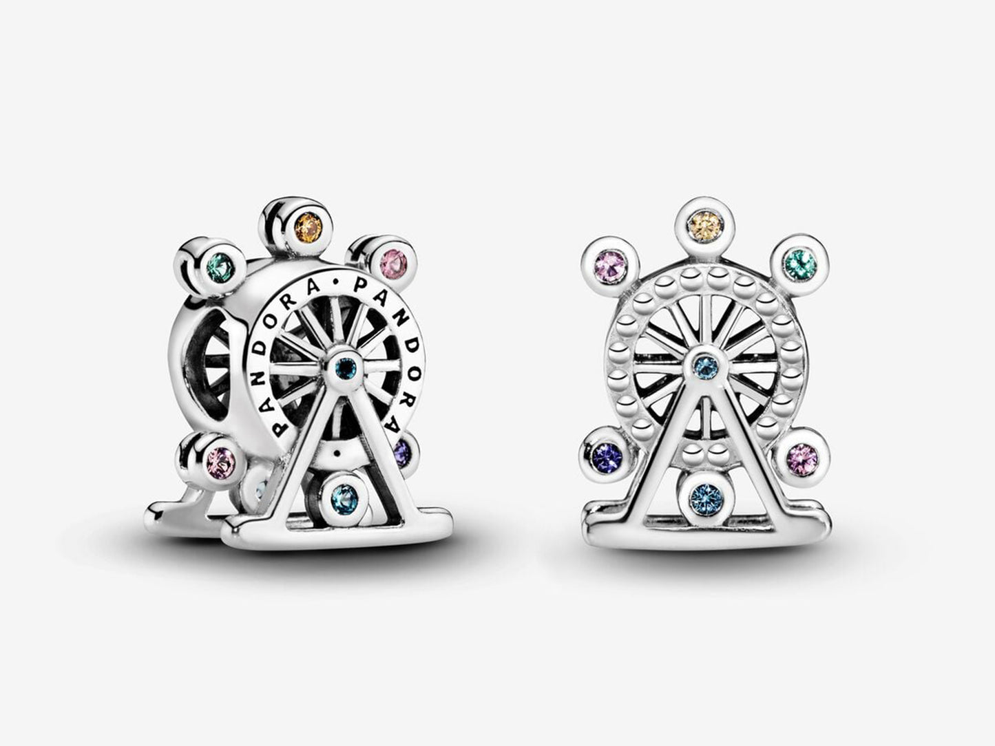 Colorful Ferris Wheel Charm