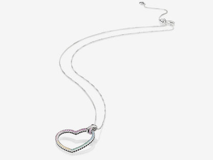 Colorful Heart Necklace