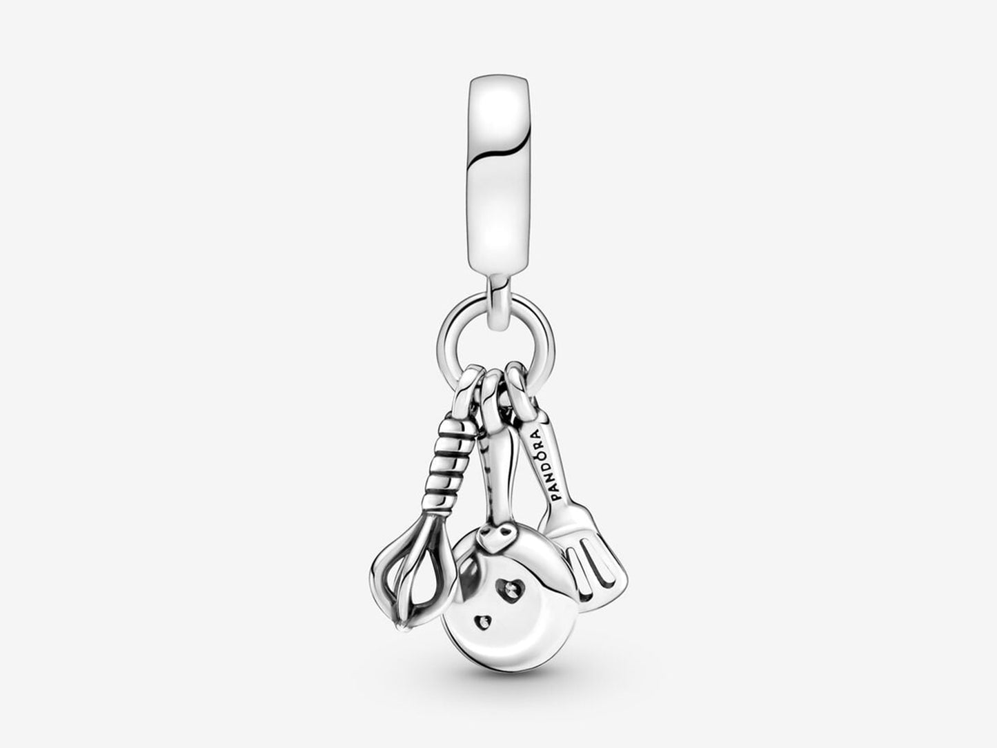 Spatula, Frying Pan & Whisk Dangle Charm