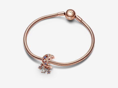 Star & Crescent Moon Charm