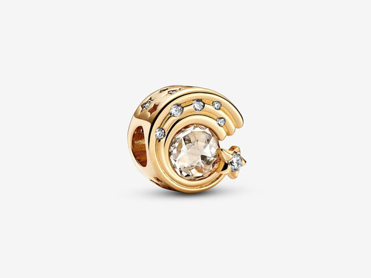 Sparkling Shooting Star Charm