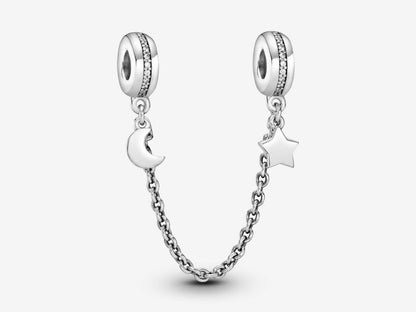 Crescent & Star Safety Charm