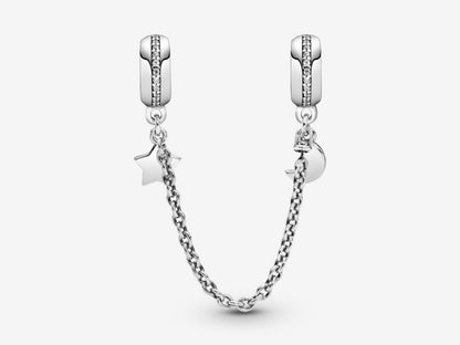 Crescent & Star Safety Charm