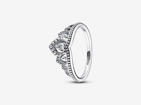 Regal Beaded Tiara Ring