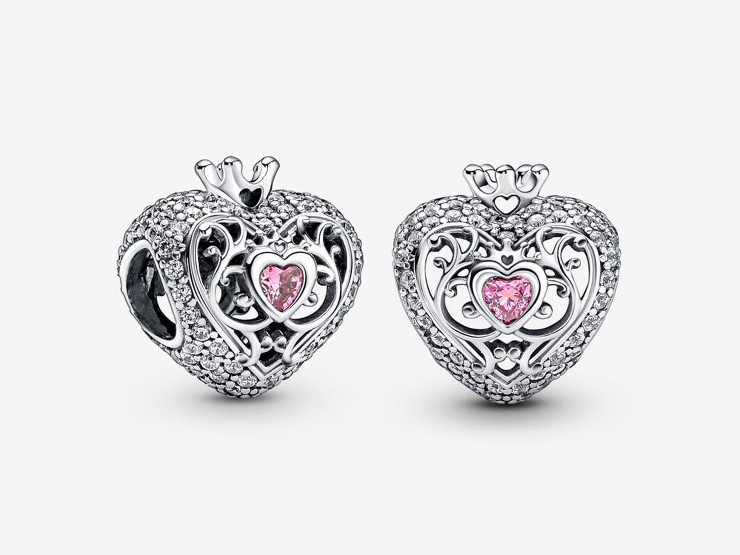 Crowned Heart Charm