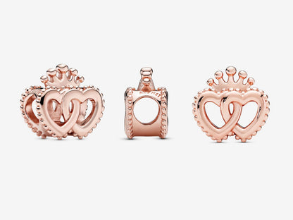 Crowned Heart Charm
