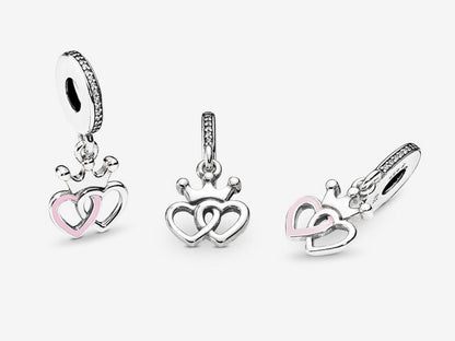 Crowned Heart Duo Charm