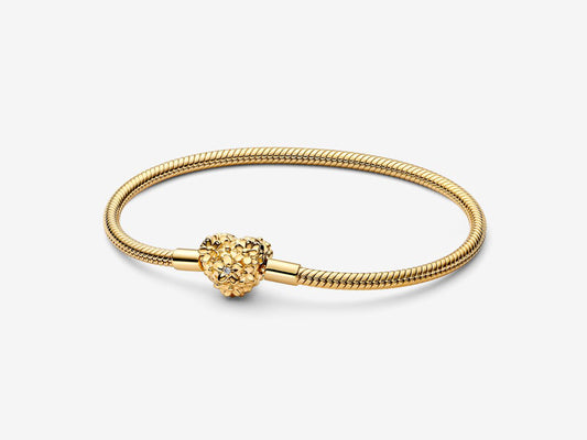 Daisy Heart Charm Bracelet