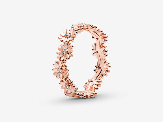 Dazzling Daisy Crown Ring