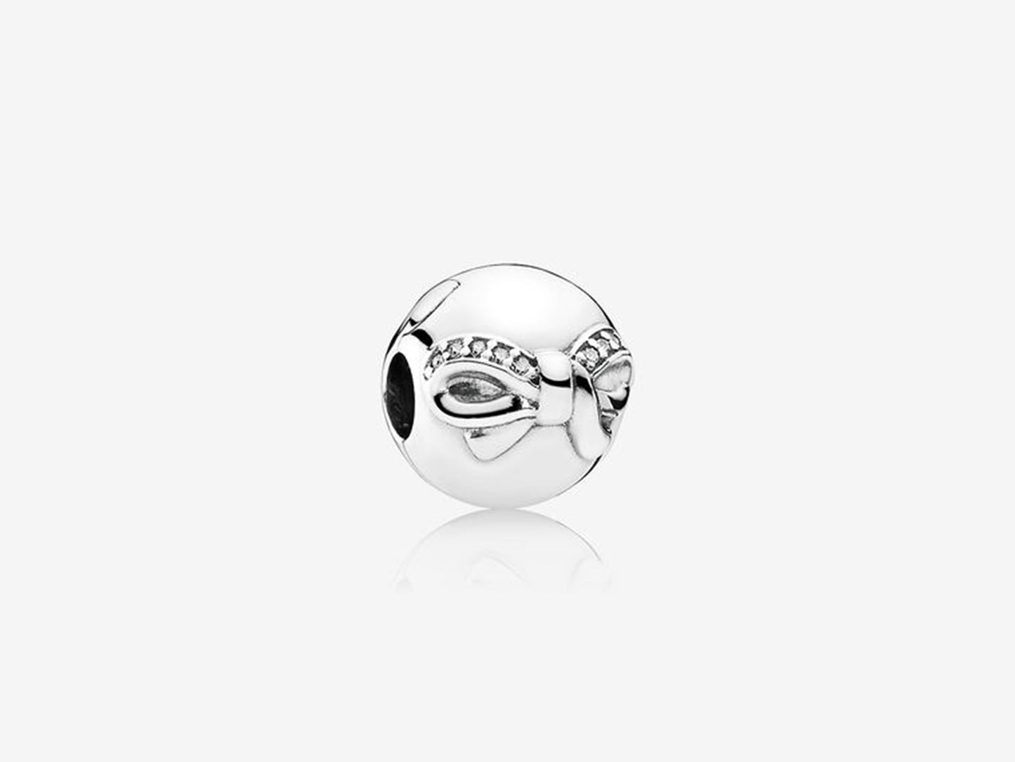 Delicate Bow Clip Charm