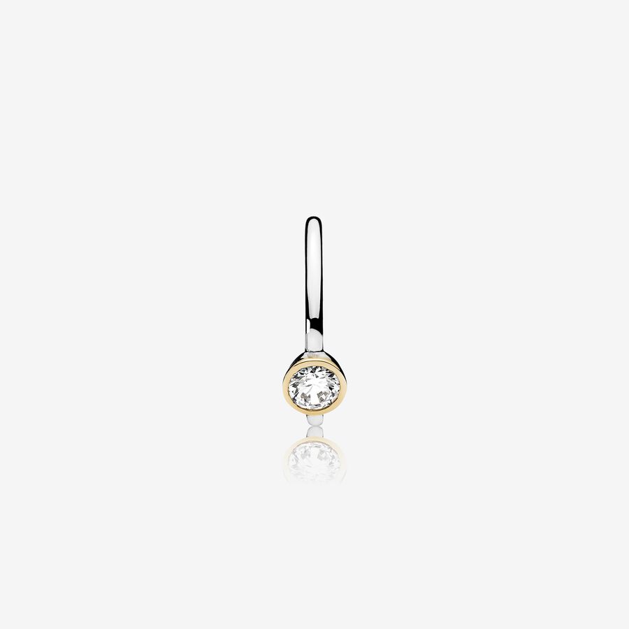 Delicate Round Radiance Ring
