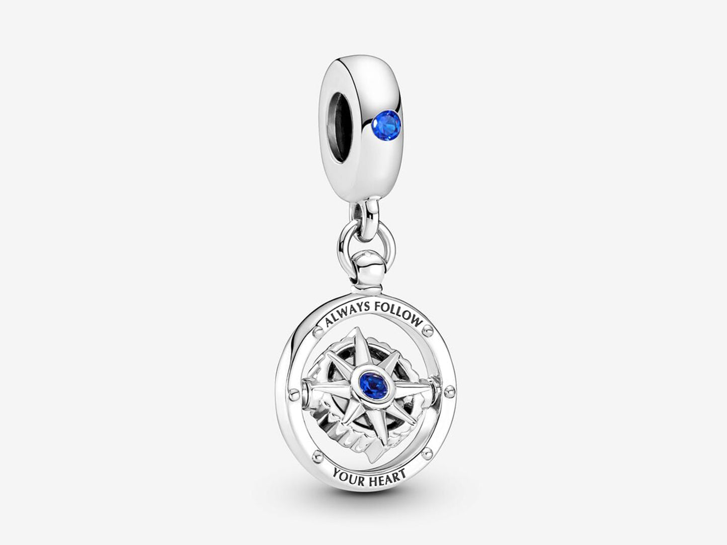 Spinning Compass Dangle Charm