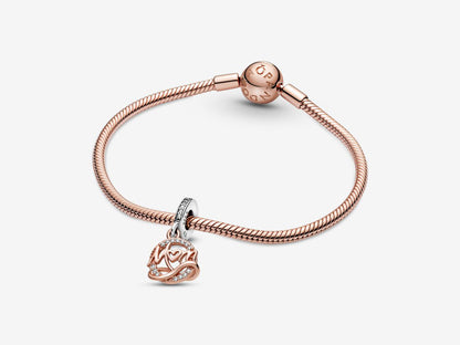 Two-tone Mom Dangle Charm