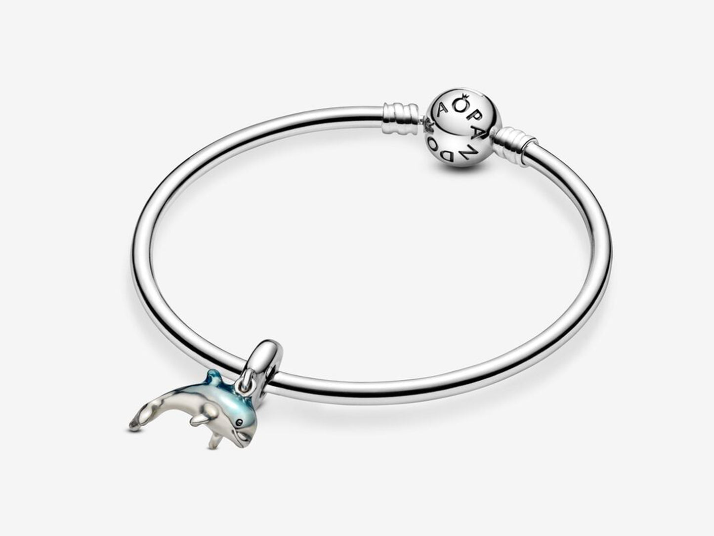 Shimmering Dolphin Dangle Charm