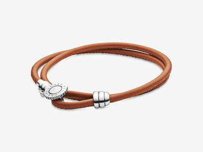 Double Leather Bracelet