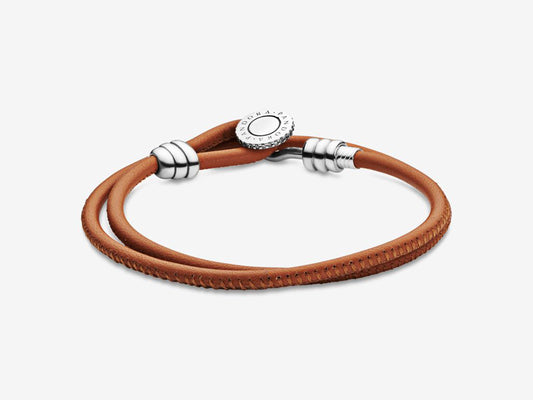 Double Leather Bracelet
