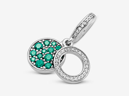 Dual Disc Gem Charm