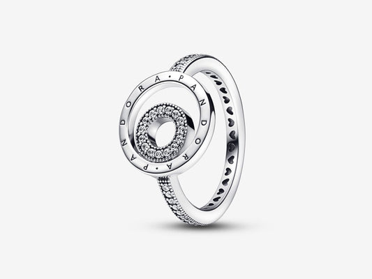 Dual Emblem Elegance Ring
