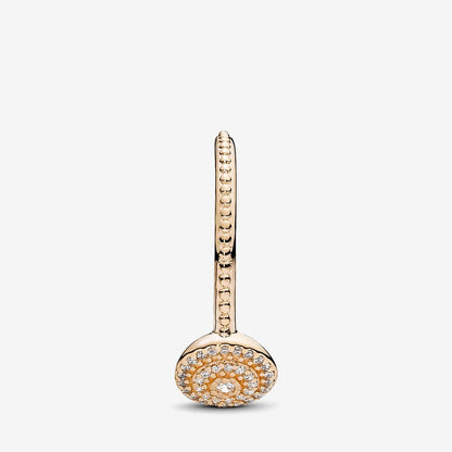 Elegant Sparkle Gold Ring
