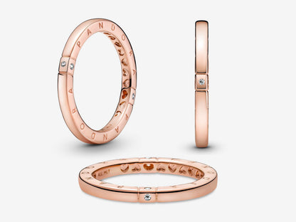 Emblem Heart Alloy Ring