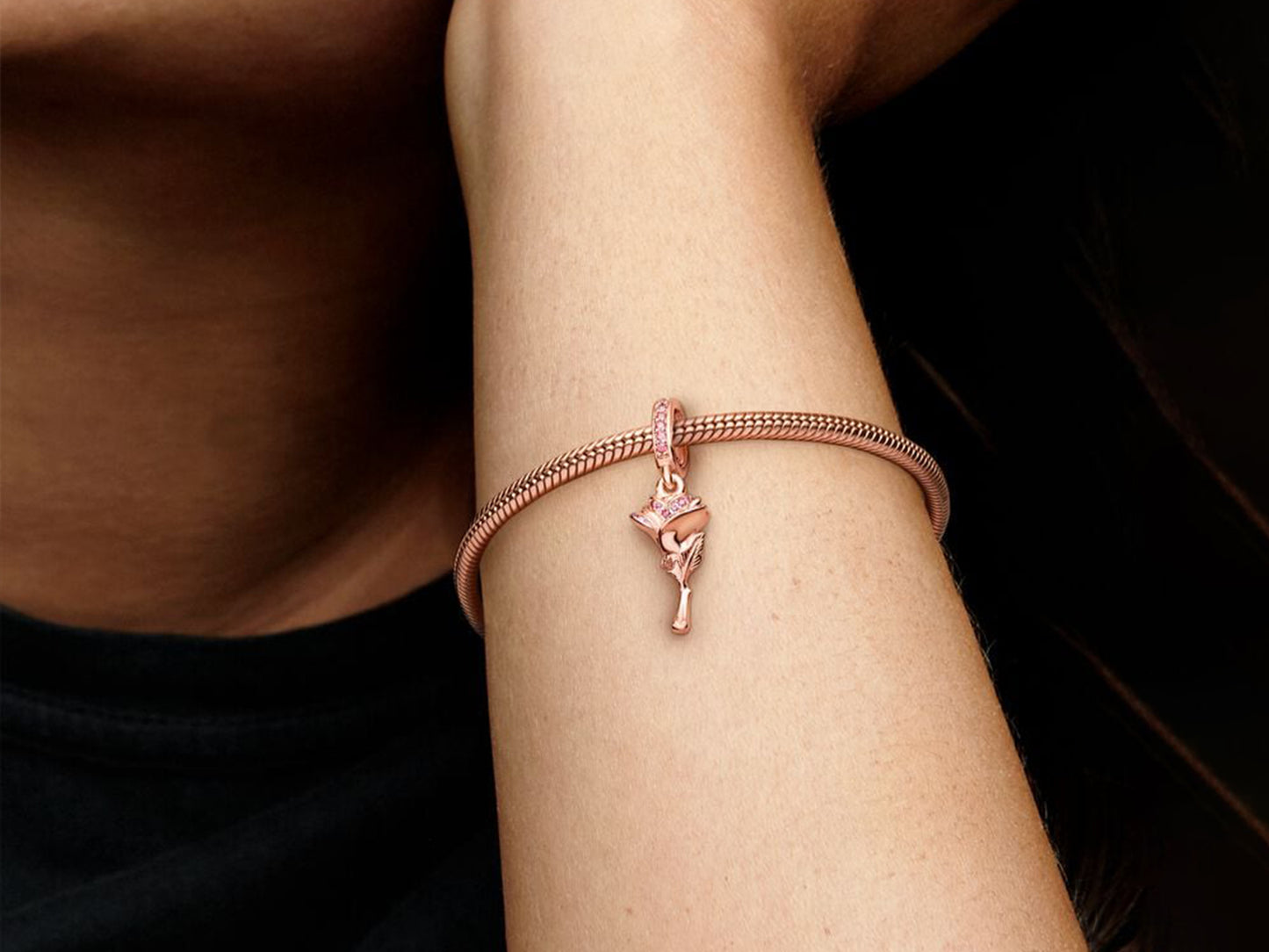 Enchanted Rose Charm