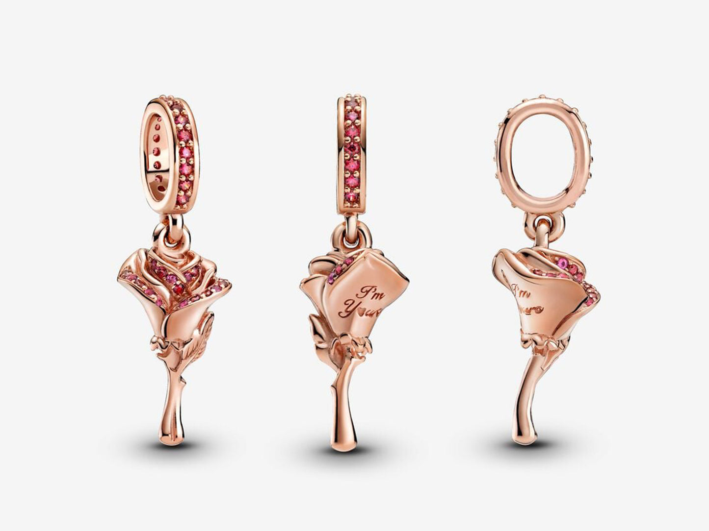 Enchanted Rose Charm
