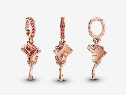 Enchanted Rose Charm